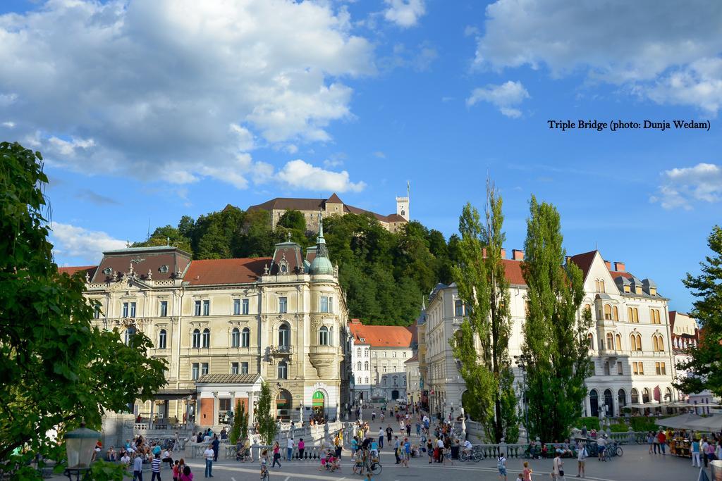 Apartment Center 25 Ljubljana Exterior foto